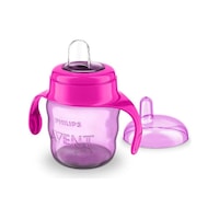 Philips Avent SCF551/03 Eğitici Damlatmaz Bardak 6 Ay+ 200 ML Mor Philips Avent SCF551/03 Eğitici Damlatmaz Bardak 6 Ay+ 200 ML Mor