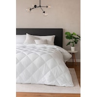 Favora Microfiber Çift Kişilik Yorgan 195x215 Beyaz