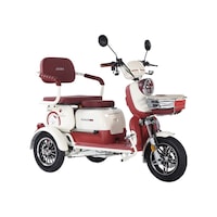 Arora Rüzgar New 3 Tekerli Kızaklı Elektrikli Motosiklet Kırmızı Arora Rüzgar New 3 Tekerli Kızaklı Elektrikli Motosiklet Kırmızı