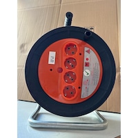 3G1.5 50 MT Makaralı Seyyar Uzatma Kablosu 3G1.5 50 MT Makaralı Seyyar Uzatma Kablosu