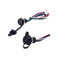 Ayt Intercom Ic-266t-2 Pano Tip Type-c Şase Dişi 5 Pin Soketli Şarj Ve Data Bağlantı Modülü Soket Su Geçirmez Ayt Intercom Ic-266t-2 Pano Tip Type-c Şase Dişi 5 Pin Soketli Şarj Ve Data Bağlantı Modülü Soket Su Geçirmez