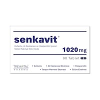 Senkavit Zufaotu, At Kestanesi, Hesperidin 90 Tablet Senkavit Zufaotu, At Kestanesi, Hesperidin 90 Tablet