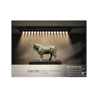 Siyah Kasa Günışığı 180 ' Magnet Led Ray Spot Lamba 1 Metre Raylı Armatür 48cm Diğer Siyah Kasa Günışığı 180 ' Magnet Led Ray Spot Lamba 1 Metre Raylı Armatür 48cm Diğer