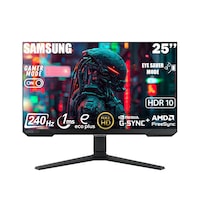 Samsung Odyssey G4 LS25BG400EUXUF 25" 1 MS 240 Hz HDR10 G-Sync Full HD IPS LED Monitör Samsung Odyssey G4 LS25BG400EUXUF 25" 1 MS 240 Hz HDR10 G-Sync Full HD IPS LED Monitör