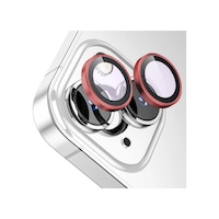 Buff Apple Uyumlu iPhone 15 / 15 Plus Kamera Metal Lens Koruyucu Bordo Buff Apple Uyumlu iPhone 15 / 15 Plus Kamera Metal Lens Koruyucu Bordo