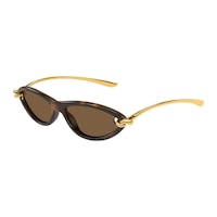 Bottega Veneta 1390s 002 56-14 Kadın Altın Güneş Gözlüğü Bottega Veneta 1390s 002 56-14 Kadın Altın Güneş Gözlüğü