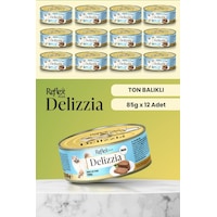 Reflex Plus Delizzia / Kıyılmış Ton Balıklı Yetişkin Kedi Maması 85g X 12 Adet Reflex Plus Delizzia / Kıyılmış Ton Balıklı Yetişkin Kedi Maması 85g X 12 Adet