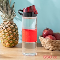 Porsima 161553 Su Şişesi Matara Suluk 650 Ml Kırmızı Porsima 161553 Su Şişesi Matara Suluk 650 Ml Kırmızı