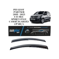 Peugeot Partner 2018 2019 2020 2021 2022 2023 Uyumlu Sport Style Cam Rüzgarlığı 2 Parça Sunplex 2 Adet Peugeot Partner 2018 2019 2020 2021 2022 2023 Uyumlu Sport Style Cam Rüzgarlığı 2 Parça Sunplex 2 Adet