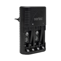 Sertec C802 4'lü İnce+kalem+9v Pil Şarj Aleti Sertec C802 4'lü İnce+kalem+9v Pil Şarj Aleti