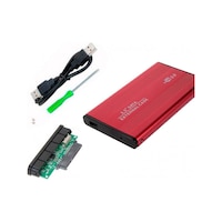 2.5 İnç Kırmızı Sata Harddisk Kutusu - Metal Notebook Hdd Kutu 2.5 İnç Kırmızı Sata Harddisk Kutusu - Metal Notebook Hdd Kutu