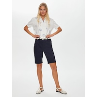Normal Bel Slim Fit Şort Faik Sönmez Lacivert Normal Bel Slim Fit Şort Faik Sönmez Lacivert
