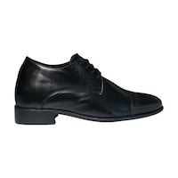 Doruk %100 Hakiki Deri Erkek Damatlık Ayakkabı Siyah, 7 Cm Gizli Topuklu El Yapımı, Boy Uzatan Siyah Doruk %100 Hakiki Deri Erkek Damatlık Ayakkabı Siyah, 7 Cm Gizli Topuklu El Yapımı, Boy Uzatan Siyah