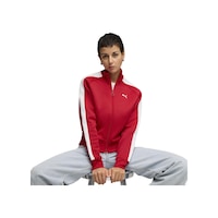 Puma T7 Kadın Kırmızı Günlük Stil Ceket 62979611 Kırmızı Puma T7 Kadın Kırmızı Günlük Stil Ceket 62979611 Kırmızı