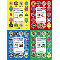 İlk Kelimelerle Yapıştır Boya Öğren Seti - 4 Kitap Takım- Parıltı Yayınları İlk Kelimelerle Yapıştır Boya Öğren Seti - 4 Kitap Takım- Parıltı Yayınları