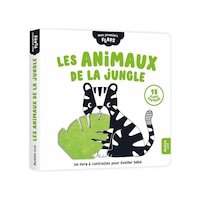 Auzo Toys Mes Premiers Flaps - Les Animaux De La Jungle Auzo Toys Mes Premiers Flaps - Les Animaux De La Jungle