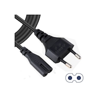 Teyp Fiş - Notebook Adaptör Power Kablosu 2 Pin - 1.5 Metre Teyp Fiş - Notebook Adaptör Power Kablosu 2 Pin - 1.5 Metre