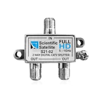 Mag S21-02 1/2 Yollu Kablo Tv Sinyal Ayırıcı Splitter - 5-1000 Mhz Frekans Bölücü Çoklayıcı Mag S21-02 1/2 Yollu Kablo Tv Sinyal Ayırıcı Splitter - 5-1000 Mhz Frekans Bölücü Çoklayıcı