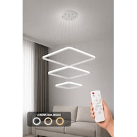 AvizeGO Melo 3'lü Led Sarkıt Avize 3 Renk Kumandalı Beyaz AvizeGO Melo 3'lü Led Sarkıt Avize 3 Renk Kumandalı Beyaz