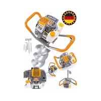 Böhrer HB0281T 15 Hp/h Fidan Ekme Toprak Burgu Sondaj Makinesi + Burgu Ucu 10 CM Böhrer HB0281T 15 Hp/h Fidan Ekme Toprak Burgu Sondaj Makinesi + Burgu Ucu 10 CM