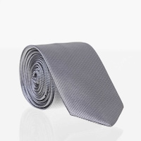Gaffy Gri Slim Fit Düz Renk Dokuma Kravat / DDK-24 Gri Gaffy Gri Slim Fit Düz Renk Dokuma Kravat / DDK-24 Gri