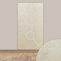 Tink 3d Kendinden Yapışkanlı Akustik Keçe Panel Dalgalı Desenli 52x98 Cm 2 Adet 1 M² Ekru Tink 3d Kendinden Yapışkanlı Akustik Keçe Panel Dalgalı Desenli 52x98 Cm 2 Adet 1 M² Ekru