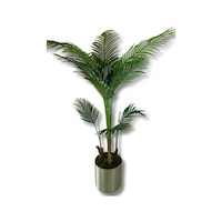 Cihan Çiçekçilik 4 Gövdeli Areka 180 Cm Yapay Ağaç 30x30 Metal Saksı Yeşil Cihan Çiçekçilik 4 Gövdeli Areka 180 Cm Yapay Ağaç 30x30 Metal Saksı Yeşil