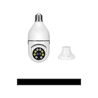 Ampul Kamera Harekete Duyarlı Gece Görüşlü Kablosuz Bebek Izleme Kamerası Güvenlik Akıllı Wifi 360hd Ampul Kamera Harekete Duyarlı Gece Görüşlü Kablosuz Bebek Izleme Kamerası Güvenlik Akıllı Wifi 360hd