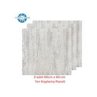 1m2 3 Adet 60x60cm Floor Yapışkanlı Zemin Ve Duvar Kaplama Paneli Arkası Kauçuklu Pvc Wc Paneli 607 1m2 3 Adet 60x60cm Floor Yapışkanlı Zemin Ve Duvar Kaplama Paneli Arkası Kauçuklu Pvc Wc Paneli 607