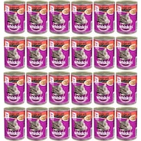 Whiskas Sığır Etli Konserve Yetişkin Kedi Maması 24 x 400 G Whiskas Sığır Etli Konserve Yetişkin Kedi Maması 24 x 400 G