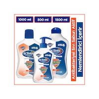 Activex Aktif Sıvı Sabun 1500 ML + 1 L + 500 ML Activex Aktif Sıvı Sabun 1500 ML + 1 L + 500 ML