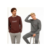 Bonbon Erkek Pamuklu Bohçalık Ve Çeyizlik 2 Adet 2'li Pijama Takımı Bb2230 Çok Renkli Bonbon Erkek Pamuklu Bohçalık Ve Çeyizlik 2 Adet 2'li Pijama Takımı Bb2230 Çok Renkli