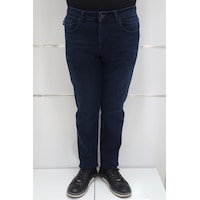 Hacker Dmctekstil Erkek Lacivert Normal Bel Normal Kesim Boru Paça Büyük Beden Jean Pantolon Lacivert Hacker Dmctekstil Erkek Lacivert Normal Bel Normal Kesim Boru Paça Büyük Beden Jean Pantolon Lacivert