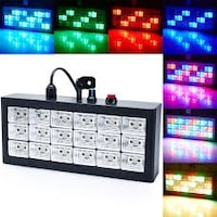 Salas 18 X1 W Renkli Strobe Çakar Işık Salas 18 X1 W Renkli Strobe Çakar Işık