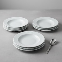Güral Sembol 6 Parça 19 Cm Çukur Yemek Tabağı 5303590 Güral Sembol 6 Parça 19 Cm Çukur Yemek Tabağı 5303590