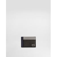 Dolce & Gabbana Dauphine Card Holder Colered Siyah - Gri Dolce & Gabbana Dauphine Card Holder Colered Siyah - Gri