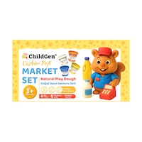 ChildGen Oyun Hamuru Sevimli Patiler Serisi - Market Set ChildGen Oyun Hamuru Sevimli Patiler Serisi - Market Set