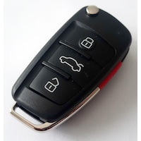 Audi Uyumlu A2 A3 A4 A6 A8 Anahtar Kabı Kumanda Kabı 3+1 Panik Butonlu Audi Uyumlu A2 A3 A4 A6 A8 Anahtar Kabı Kumanda Kabı 3+1 Panik Butonlu