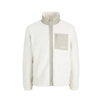Jack & Jones Jjesoho Erkek Teddy Peluş Ceket Günlük Rahat Krem Jack & Jones Jjesoho Erkek Teddy Peluş Ceket Günlük Rahat Krem