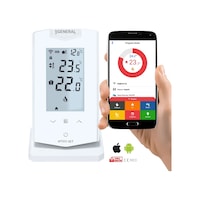 General Life HT500 SET WiFi Akıllı Kablosuz Oda Termostatı Beyaz General Life HT500 SET WiFi Akıllı Kablosuz Oda Termostatı Beyaz