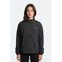 Slazenger Ryder I Kadın Siyah / Siyah Sweatshırt Slazenger Ryder I Kadın Siyah / Siyah Sweatshırt