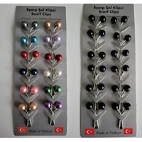 Eşarp, Türban, Şal, Klipsi 12 Adet Siyah 12 Adet Renkli Tesettür Eşarp Ve Şal Klipsi - İnci Tasarım Çok Renkli Eşarp, Türban, Şal, Klipsi 12 Adet Siyah 12 Adet Renkli Tesettür Eşarp Ve Şal Klipsi - İnci Tasarım Çok Renkli