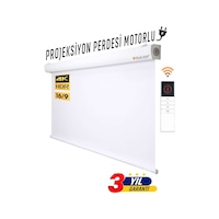 Gölge Stor Motorlu HD 4K 8K Projeksiyon Perdesi 260 x 190 CM Gölge Stor Motorlu HD 4K 8K Projeksiyon Perdesi 260 x 190 CM