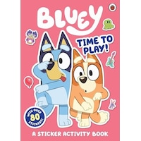 Bluey: Time To Play Sticker Activity - Bluey Bluey: Time To Play Sticker Activity - Bluey