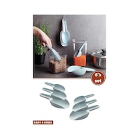 6 Adet Baharat Küreği, Un Şeker Bakliyat Kakao Mama Deterjan Erzak Kaşığı 6 Lı Set 2x 3 Boy Yeşil Yeşil 6 Adet Baharat Küreği, Un Şeker Bakliyat Kakao Mama Deterjan Erzak Kaşığı 6 Lı Set 2x 3 Boy Yeşil Yeşil