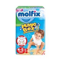 Molfix Swimming Pants Mayo Bez 4-5 Numara 11 Adet Molfix Swimming Pants Mayo Bez 4-5 Numara 11 Adet