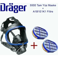 X-Plore 5500 Epdm/Pc Tam Yüz Maske + 6738816 X-Plore A1B1E1K1 Fil X-Plore 5500 Epdm/Pc Tam Yüz Maske + 6738816 X-Plore A1B1E1K1 Fil