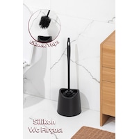 Porsima Sb-776 Silikon Wc Tuvalet Banyo Fırçası Klozet Fırçası Si Porsima Sb-776 Silikon Wc Tuvalet Banyo Fırçası Klozet Fırçası Si
