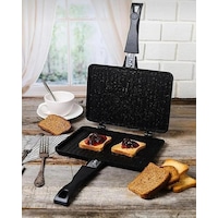 Oms 3773 Döküm Ocak Üstü Tost Makinesi 23x17cm Oms 3773 Döküm Ocak Üstü Tost Makinesi 23x17cm