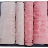 Circular Best Set Hamam Takımı Kiremit-bej Çok Renkli Circular Best Set Hamam Takımı Kiremit-bej Çok Renkli